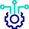 Van Ameyde Systems BLue Green Icon