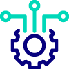 Van Ameyde Systems BLue Green Icon