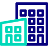 Van Ameyde Corporate Blue Green Icon