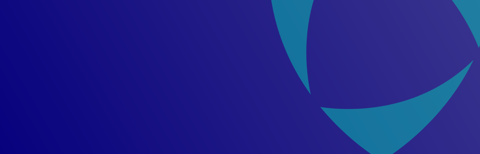Van Ameyde turquoise shield logo on blue background, representing the client stories page.
